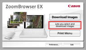 Canon zoombrowser software